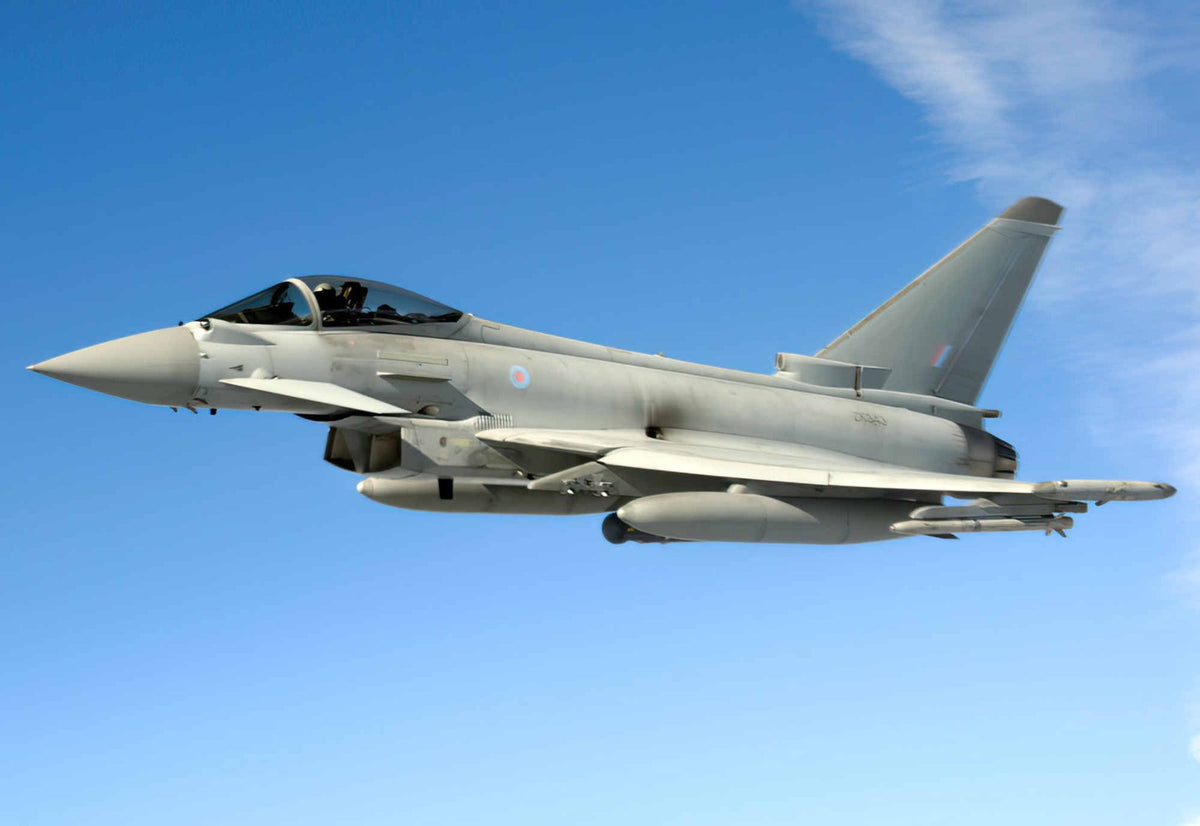Eurofighter Typhoon Ef2000 Multirole Fighter Aircraft 4 A4 Photo Print