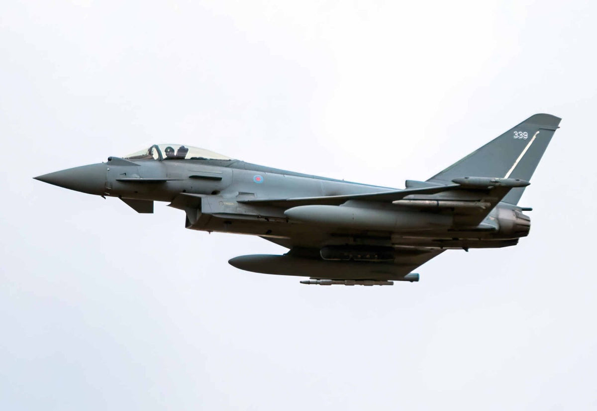 Eurofighter Typhoon Ef2000 Multirole Fighter Aircraft 7 A4 Photo Print