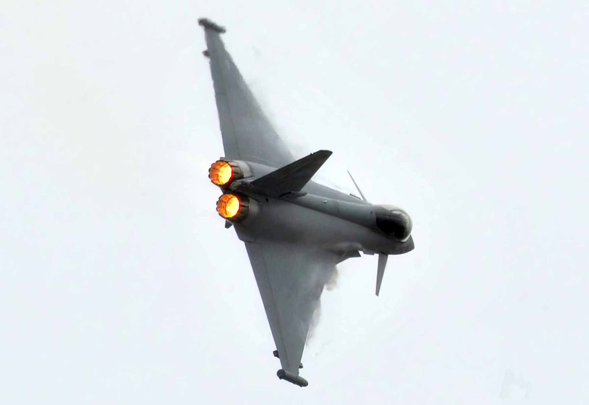 Eurofighter Typhoon Ef2000 Multirole Fighter Aircraft 9 A4 Photo Print