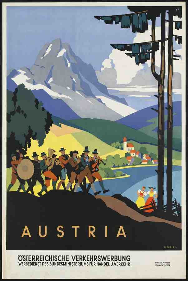 Europe E1 Air Travel Advert A4 Photo Print
