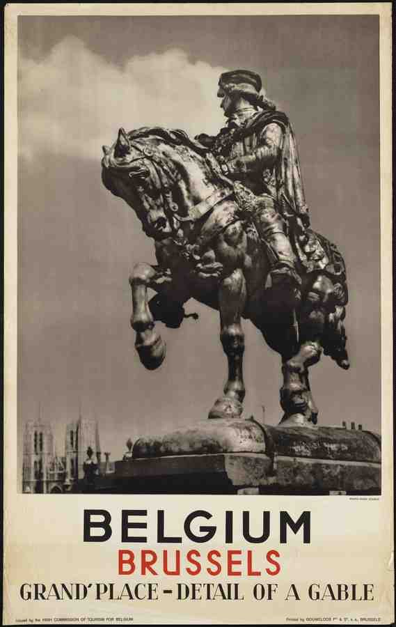 Europe E17 Air Travel Advert A4 Photo Print