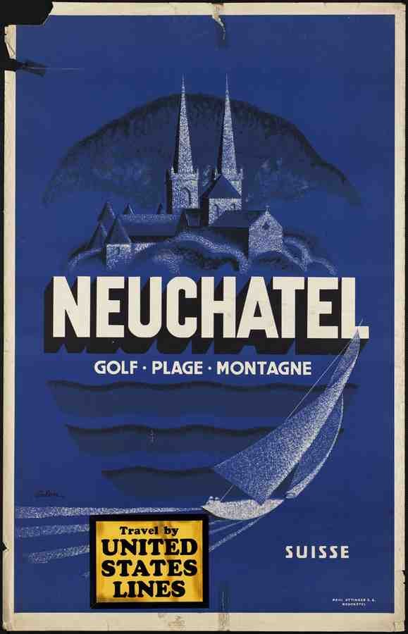 Europe E19 Air Travel Advert A4 Photo Print