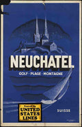 Europe E19 Air Travel Vintage Advert A4 Photo Print
