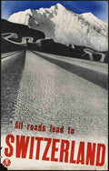 Europe E23 Air Travel Advert A4 Photo Print