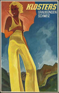 Europe E24 Air Travel Advert A4 Photo Print