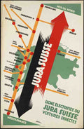 Europe E25 Air Travel Advert A4 Photo Print