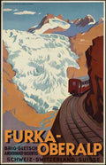 Europe E26 Air Travel Advert A4 Photo Print