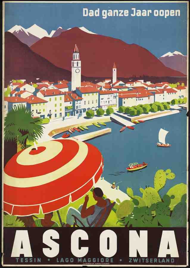 Europe E31 Air Travel Advert A4 Photo Print