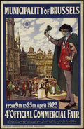 Europe E39 Air Travel Advert A4 Photo Print
