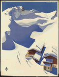 Europe E5 Air Travel Vintage Advert A4 Photo Print