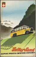 Europe E60 Air Travel Advert A4 Photo Print