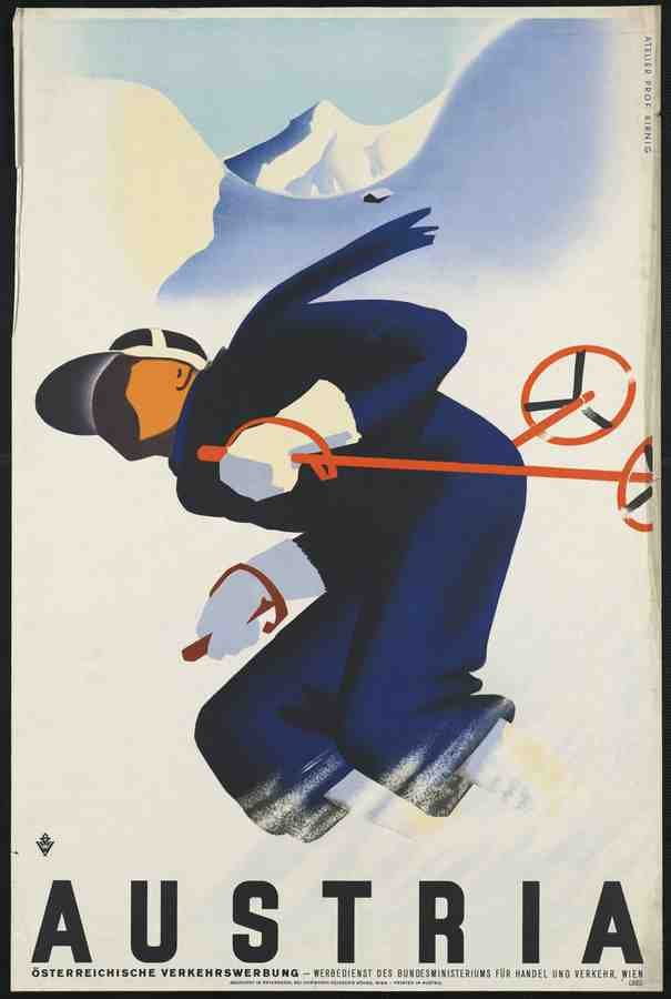 Europe E8 Air Travel Advert A4 Photo Print