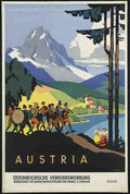 Europe E9 Air Travel Advert A4 Photo Print