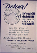Europe Invasion Detour Vintage Retro Advert Poster A4 Photo Print