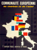 European Coal Steel Vintage Retro Advert Poster A4 Photo Print