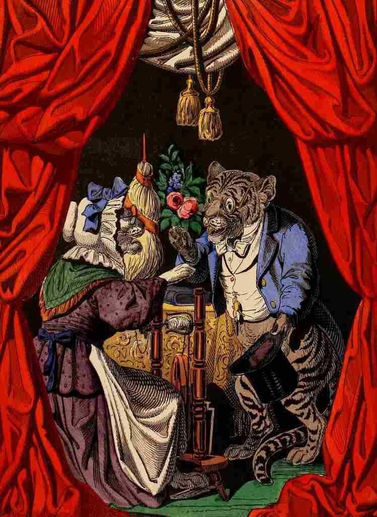 Evans Edmund Little Pussy cats 1870 Cat proposal A4 Photo Print