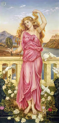 Evelyn De Morgan 800px helen of troy Art A4 Photo Print UK