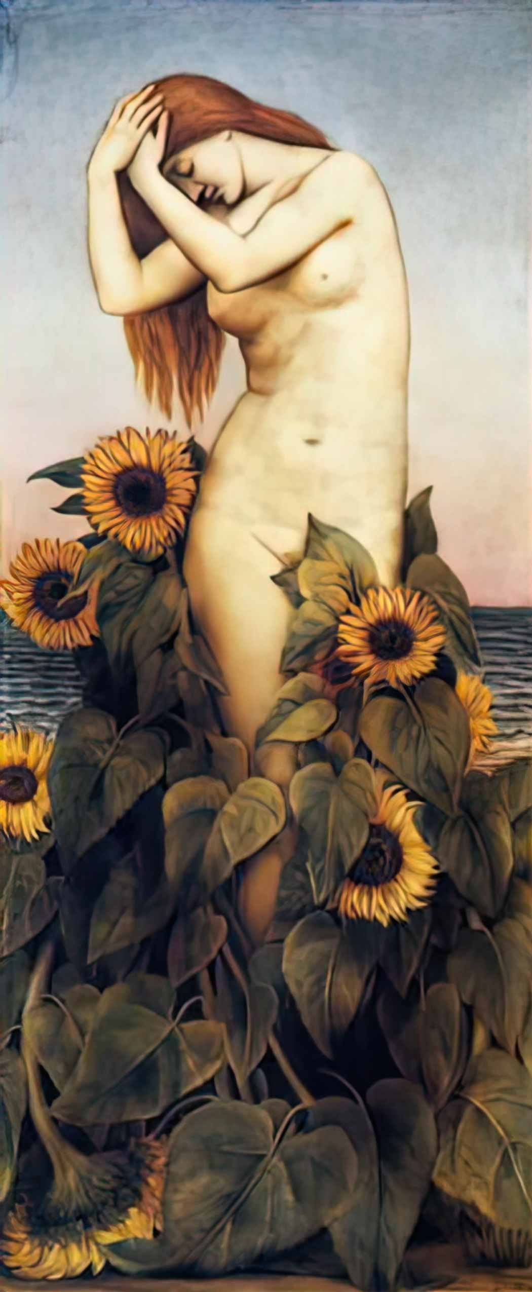 Evelyn De Morgan clytie 1898 1 Art A4 Photo Print