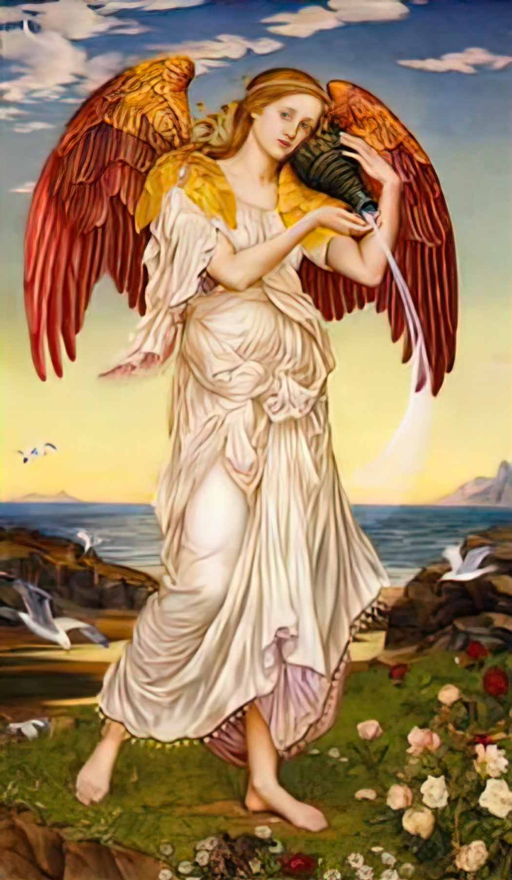 Evelyn De Morgan eos 1895 Art A4 Photo Print