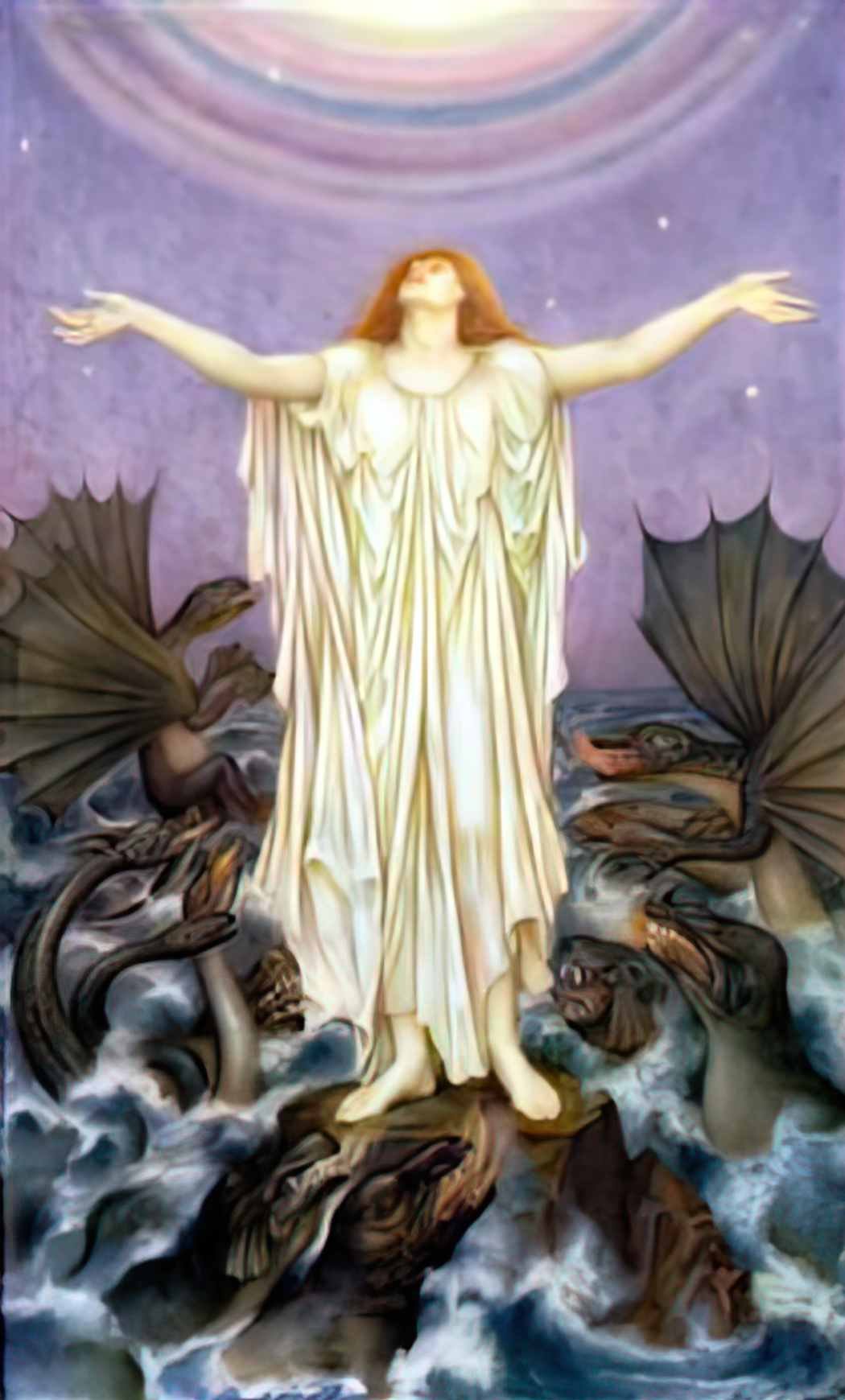 Evelyn De Morgan s o s 1916 Art A4 Photo Print UK