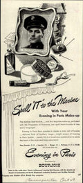 Evening Paris Makeup Vintage Retro Advert Ads A4 Photo Print