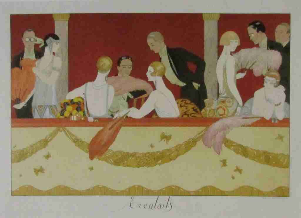 Eventails George Barbier A4 Photo Print