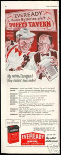 Everready Tavern Men Vintage Retro Advert Ads A4 Photo Print