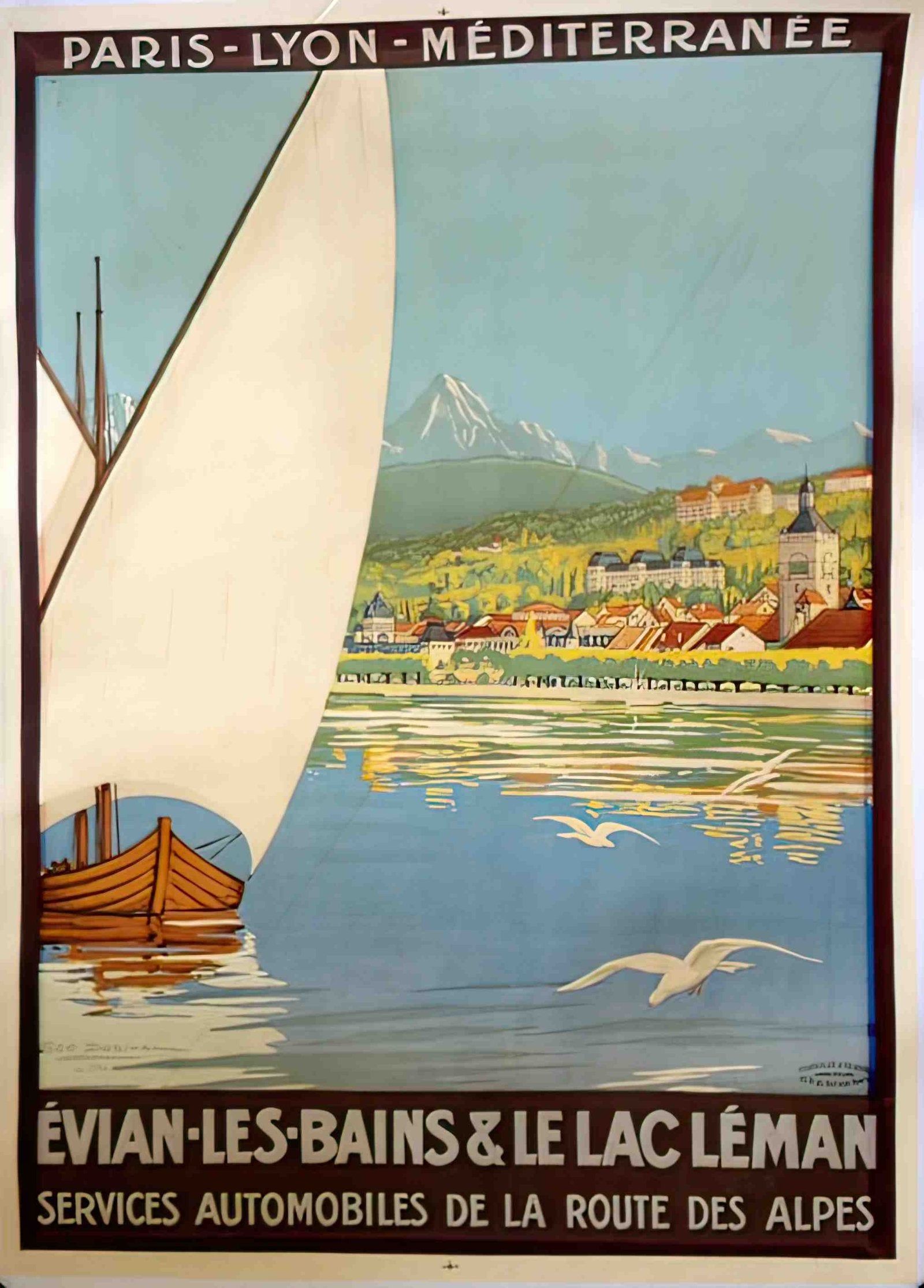 Evian Bains Dorival Advert A4 Photo Print