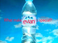 Evian Water Bottle Vintage Retro Advert Poster A4 Photo Print