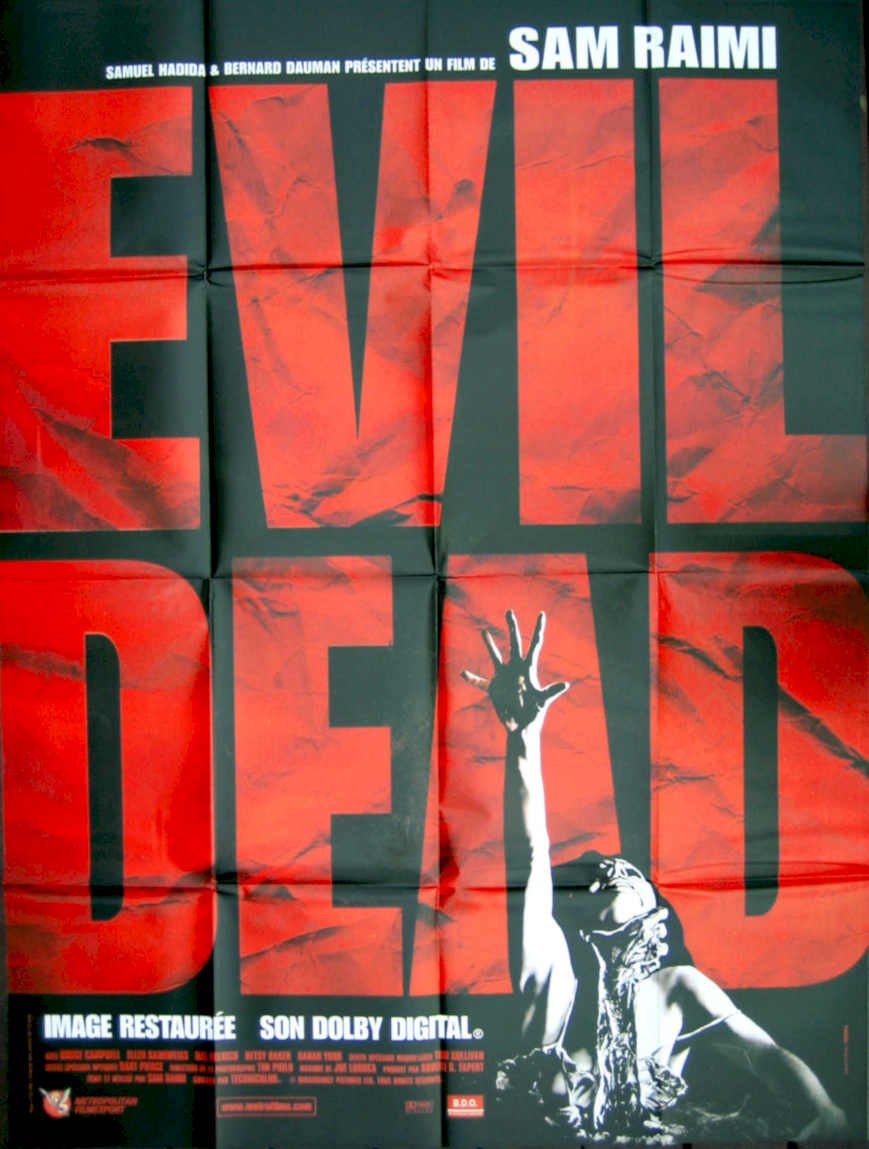 Evil Dead Ash 3 Vintage Retro Advert Poster A4 Photo Print