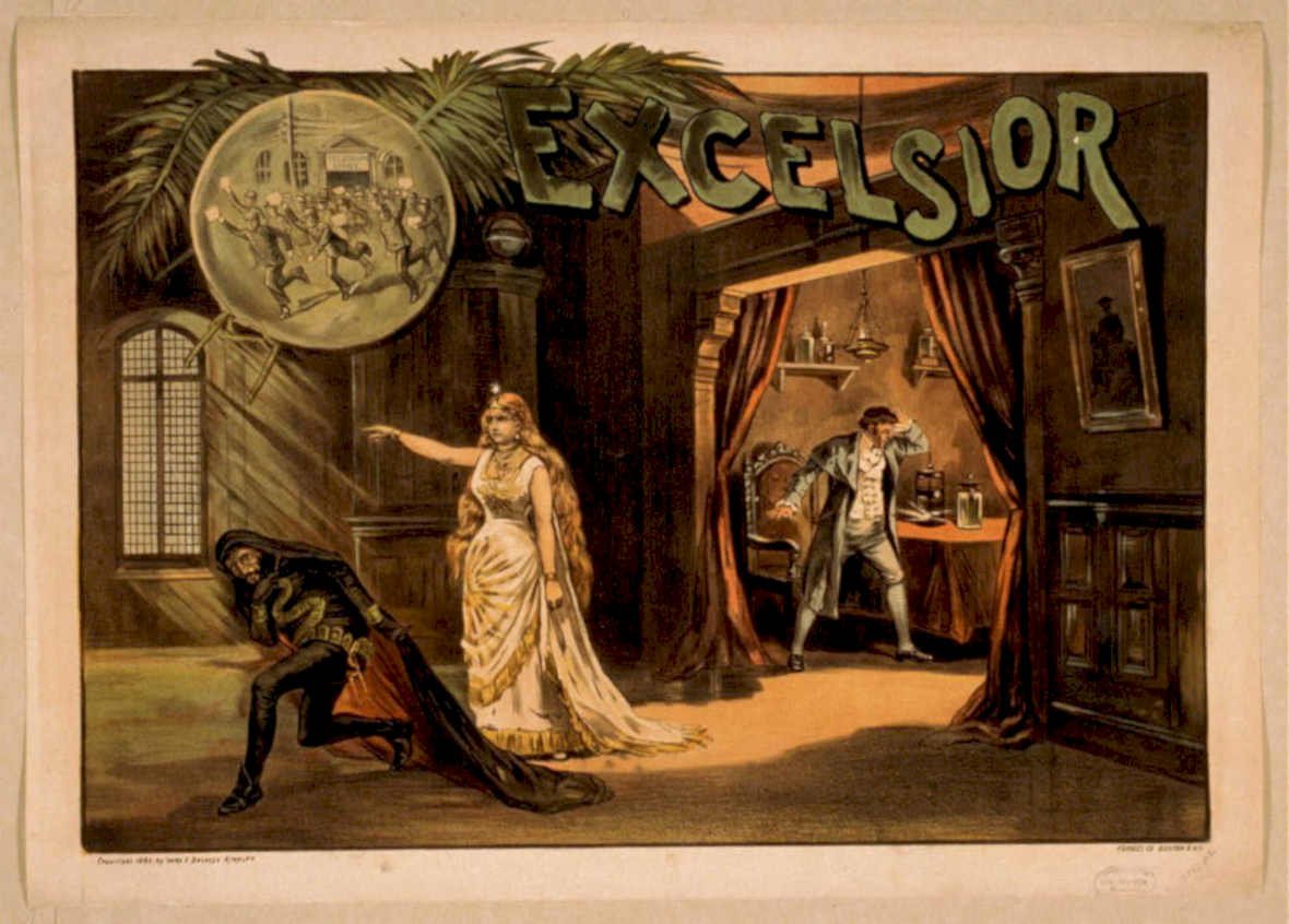 Excel Poster Scene Vintage Retro Advert Poster A4 Photo Print