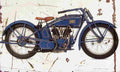 Excelsior 20R 1920 Aged Vintage A4 Photo Print