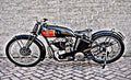 Excelsior Manxman motorbike A4 Photo Print