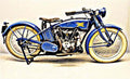 Excelsior Series20 motorbike A4 Photo Print