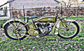 Excelsior Twin motorbike A4 Photo Print