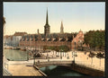 Exchange hall Copenhagen Vintage A4 Photo Print
