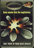 Explosive Fats Shells Vintage Retro Advert Ads A4 Photo Print