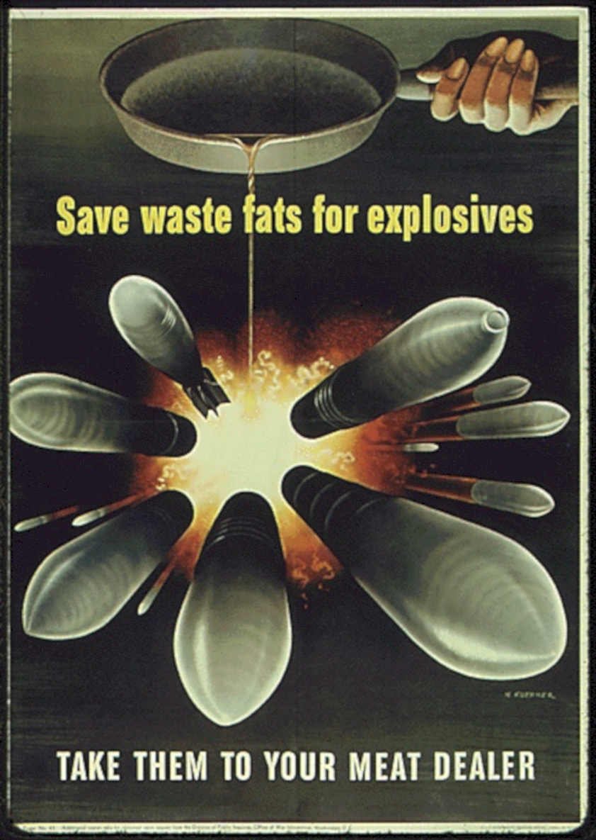 Explosive Fats Shells Vintage Retro Advert Ads A4 Photo Print