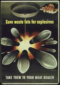 Explosive Frying Pan Vintage Retro Advert Poster A4 Photo Print