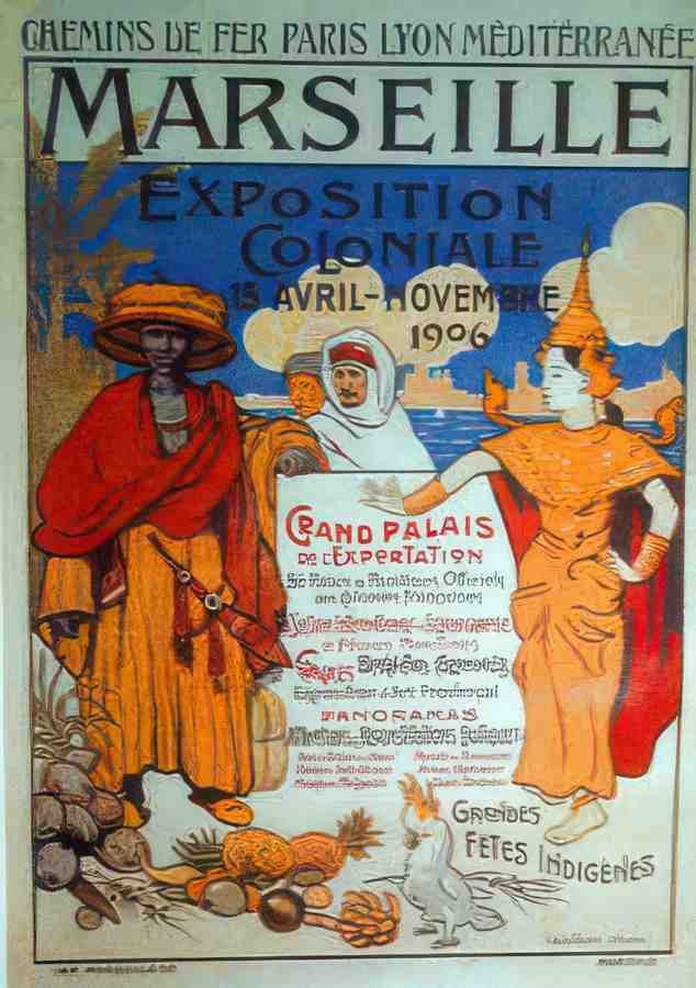 ExpoMarseille2 Vintage Advert A4 Photo Print