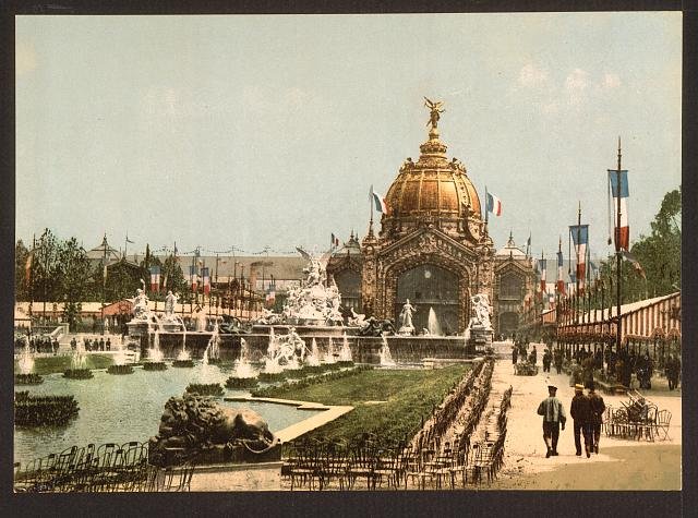 Exposition Universal III 1900 Paris Vintage A4 Photo Print