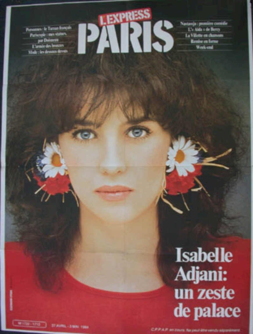 Express Adjani 1984 Vintage Retro Advert Ads A4 Photo Print