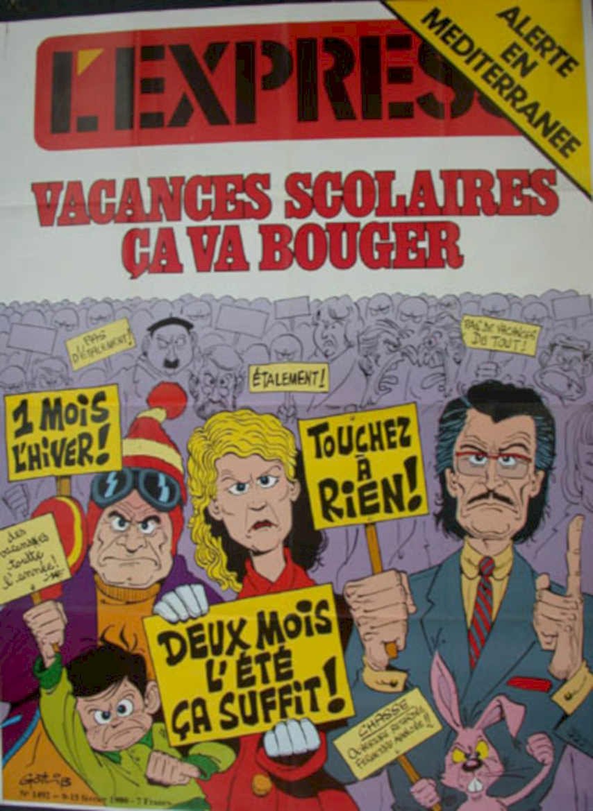 Express Winter Protest Vintage Retro Advert Ads A4 Photo Print