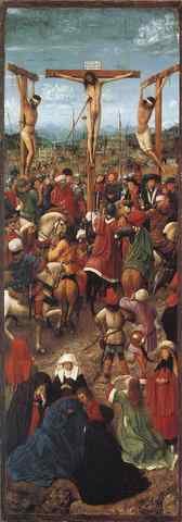 Eyck Jan van Crucifixion A4 Photo Print