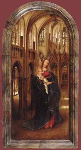 Eyck Jan van Madonna in the Church A4 Photo Print