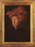 Eyck Jan van Man in a Turban A4 Photo Print