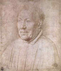 Eyck Jan van Portrait of Cardinal Albergati A4 Photo Print