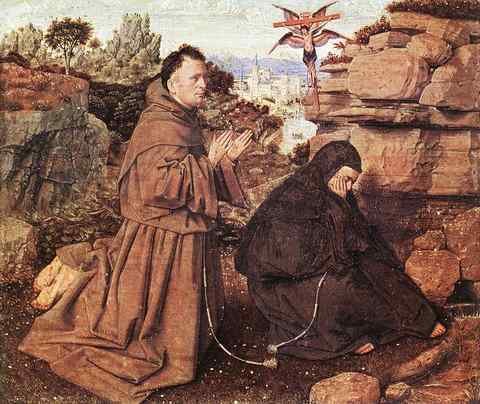 Eyck Jan van Stigmatization of St Francis A4 Photo Print
