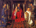 Eyck Jan van The Madonna with Canon van der Paele A4 Photo Print