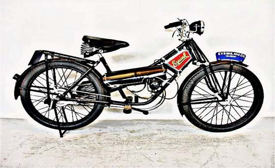 Eysink Ladies motorbike A4 Photo Print